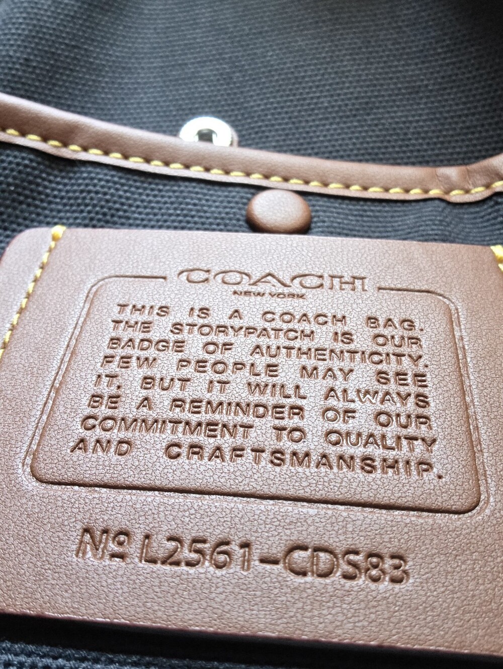 Coach Dakota Crossbody Black - Picture 14 of 16